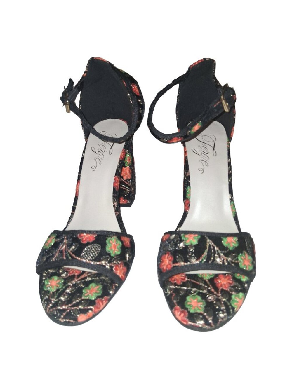 Fergie Courtney Sandal Heels 9.5